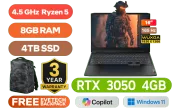Lenovo IdeaPad Gaming 3 16ARH7 Ryzen 5 RTX 3050 Laptop With 4TB SSD - image 1