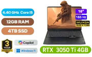 Lenovo IdeaPad Gaming 3 16IAH7 Intel Core i5 RTX 3050 Ti Laptop With 12GB RAM & 4TB SSD - image 1