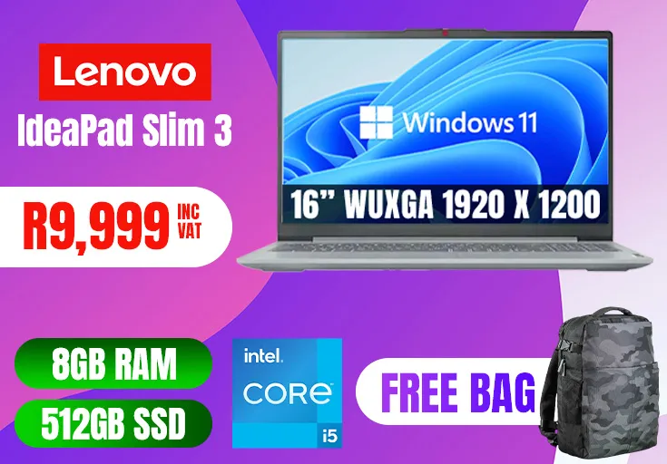 Lenovo Ideapad Slim 3 8GB/512GB Everyday Productivity
