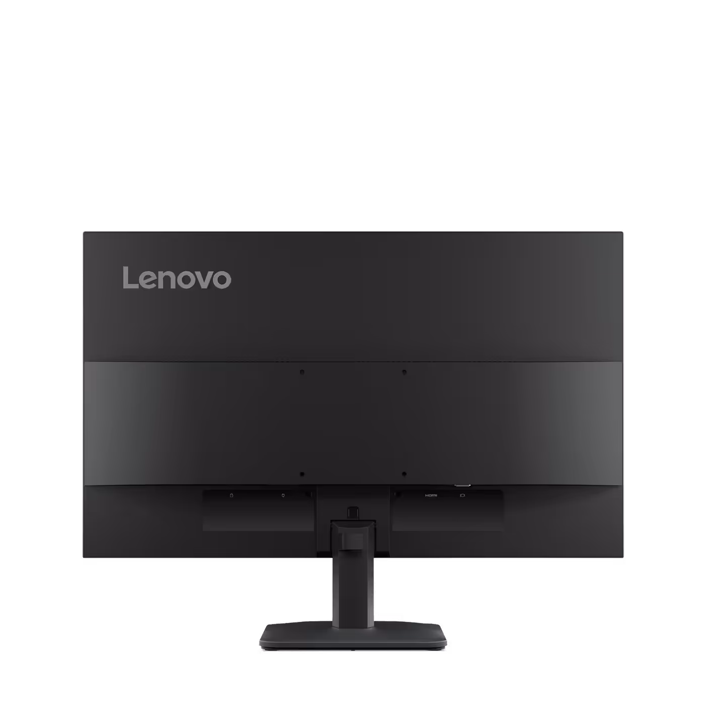 Lenovo L24-4e rear view showing the ports