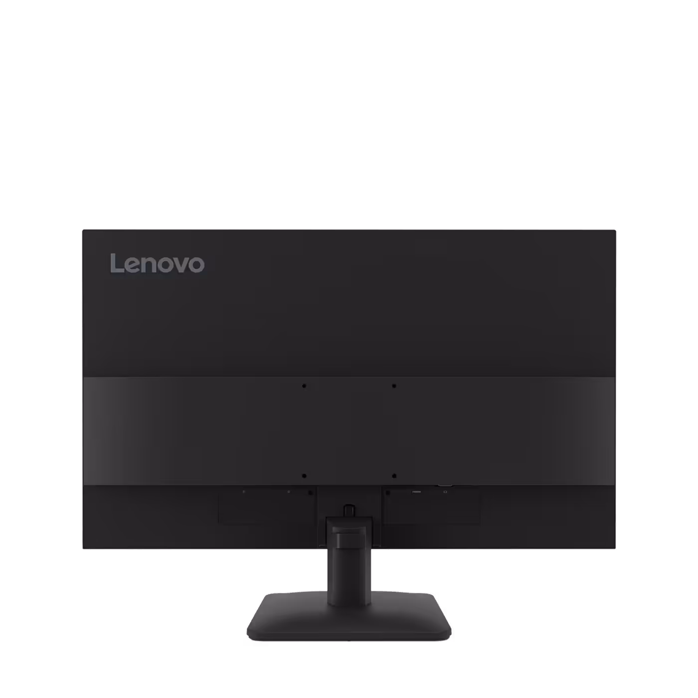Lenovo L27-4e rear view showing the ports