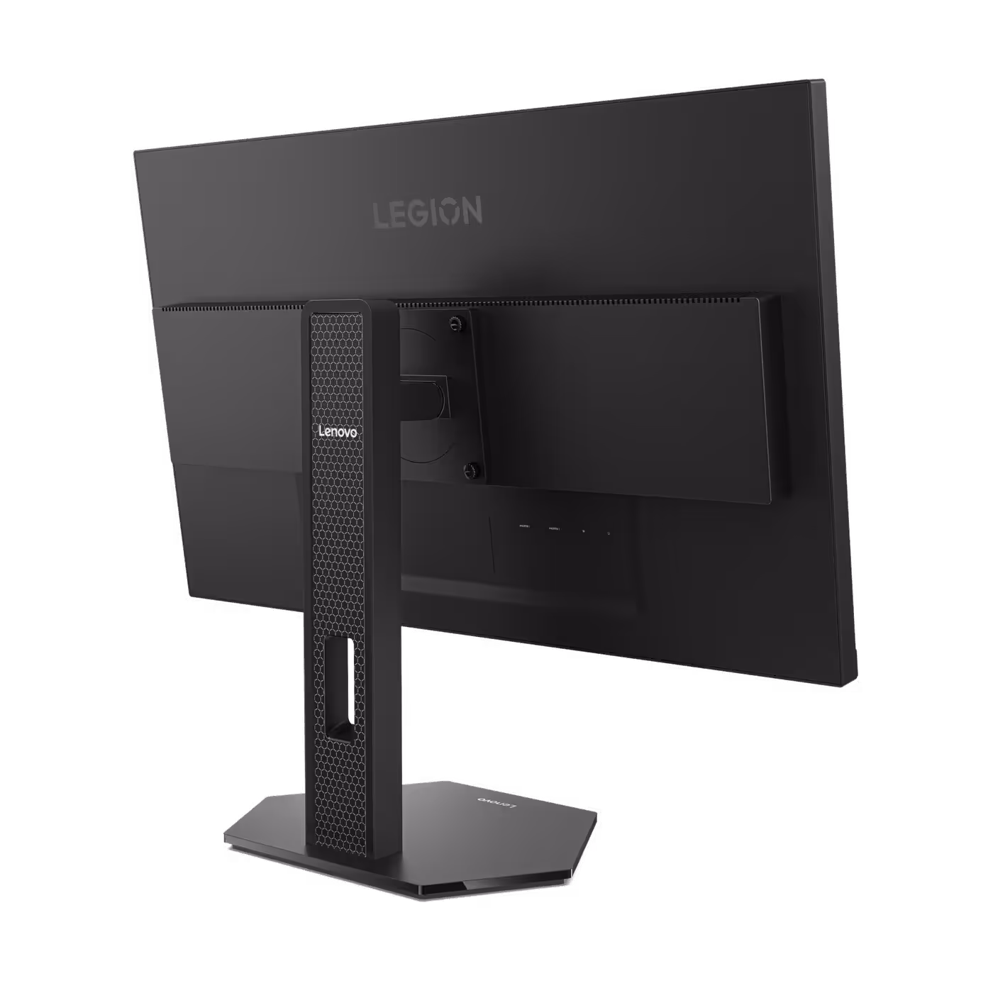 Lenovo Legion 27-10 rear three-quarter view showing the stand