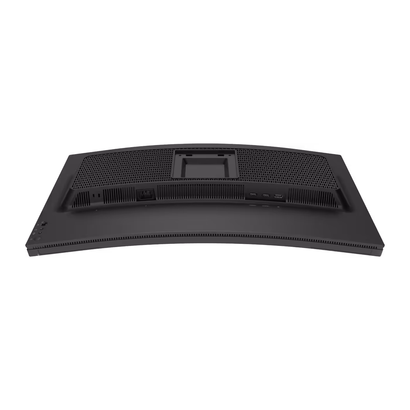 Lenovo Legion 27-2c bottom view showing the curve