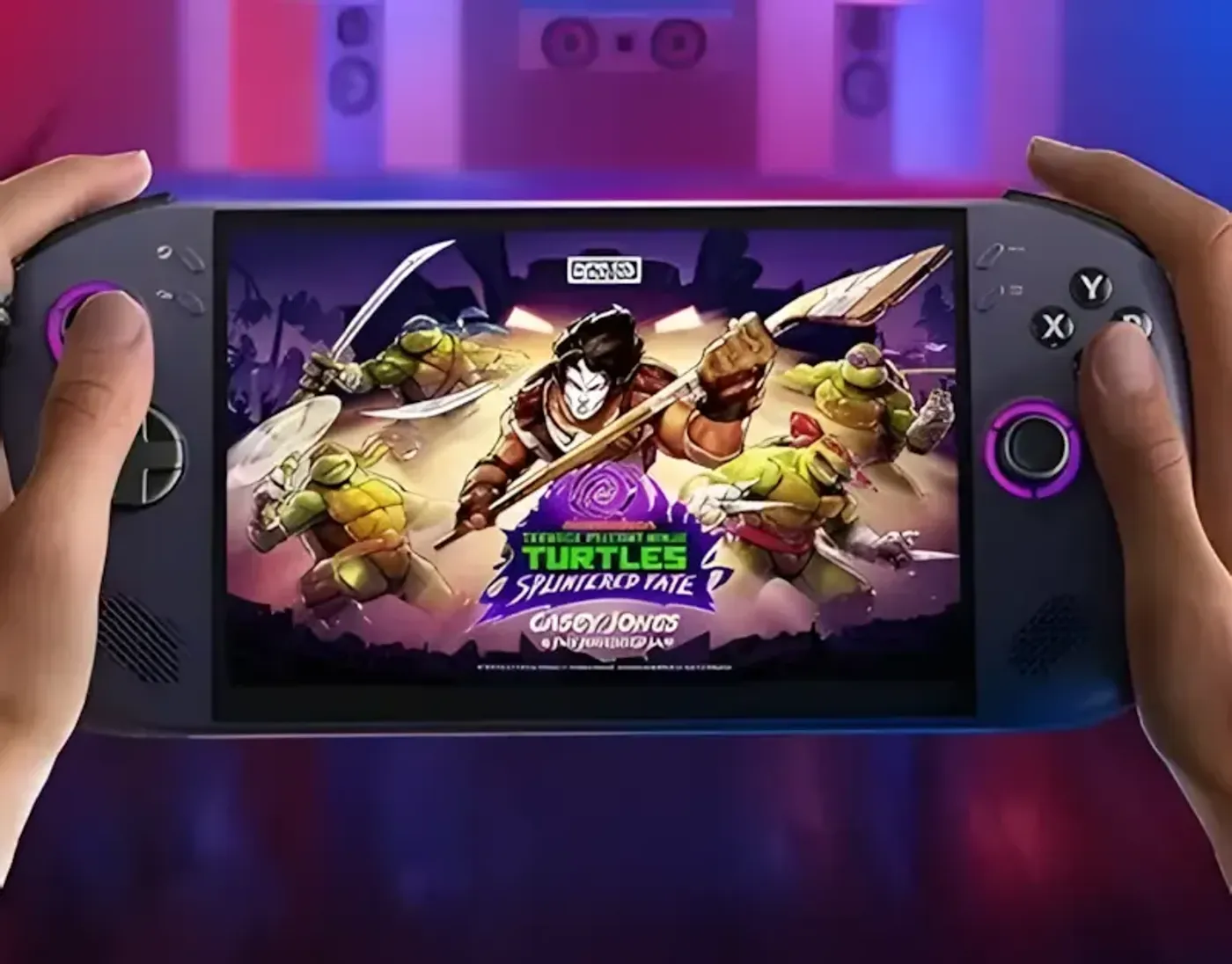 Graphic illustrating the difference between a high refresh rate and a lower refresh rate in gaming