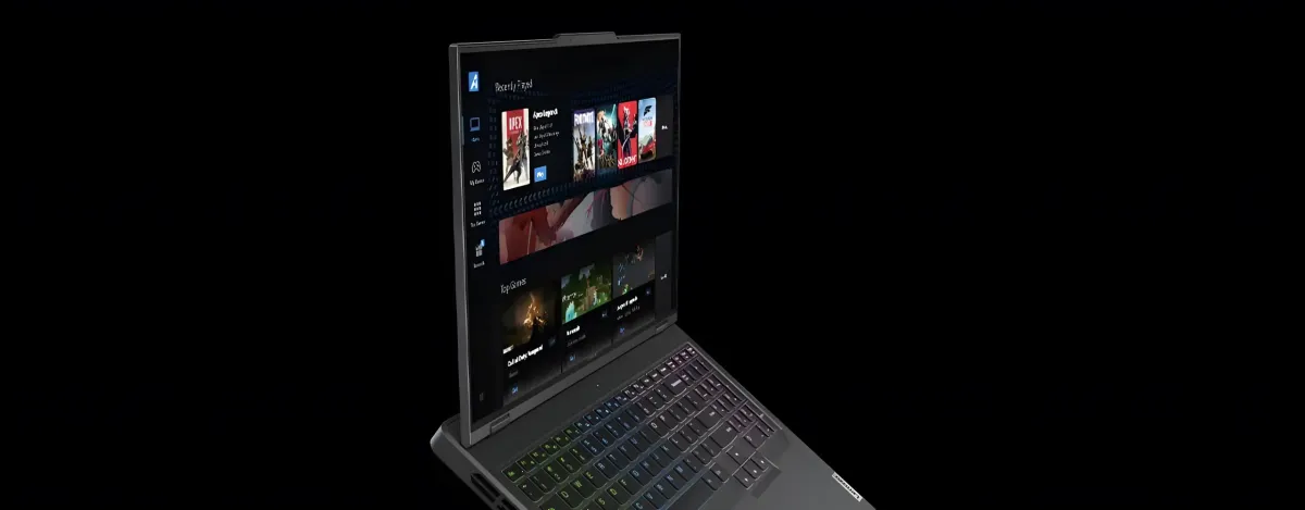 Legion Pro 5i Gen 9 left side profile
