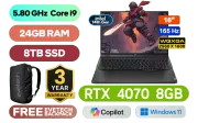Lenovo Legion Pro 5 16IRX9 Core i9 RTX 4070 Gaming Laptop With 24GB RAM & 8TB SSD - image 1