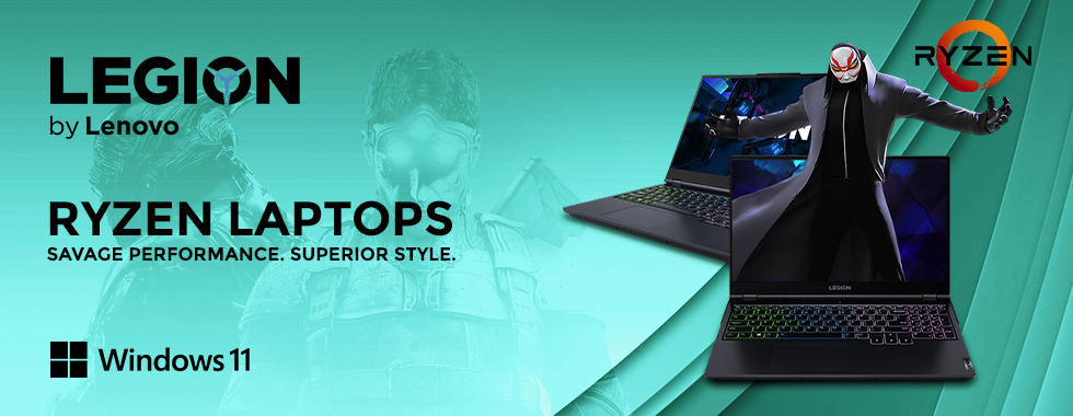 Lenovo Legion Ryzen Laptops
