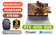 Lenovo LOQ 15ARP10E 96GB/4TB RTX 4050 - image 1