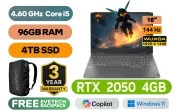 Lenovo LOQ 16IRH8 Intel Core i5 RTX 2050 Gaming Laptop With 96GB RAM & 4TB SSD - image 1