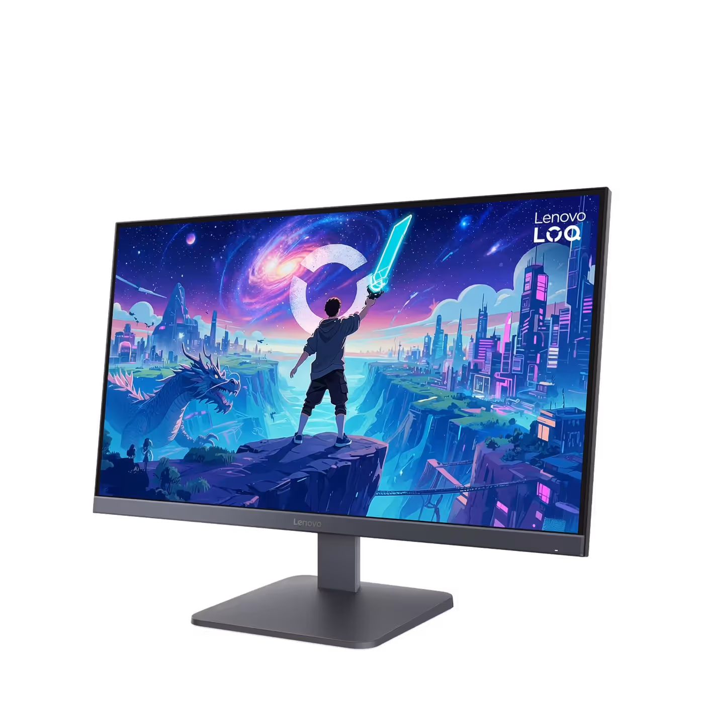 Lenovo LOQ 27-10 27-inch 200Hz gaming monitor, front view