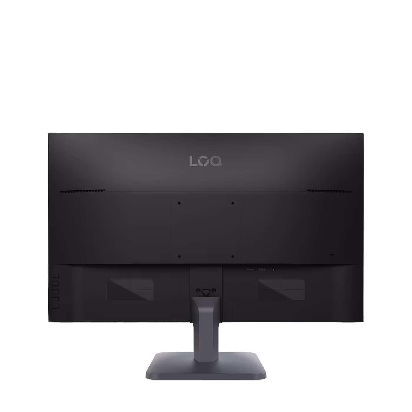 Lenovo LOQ 27-10 rear view showing the ports
