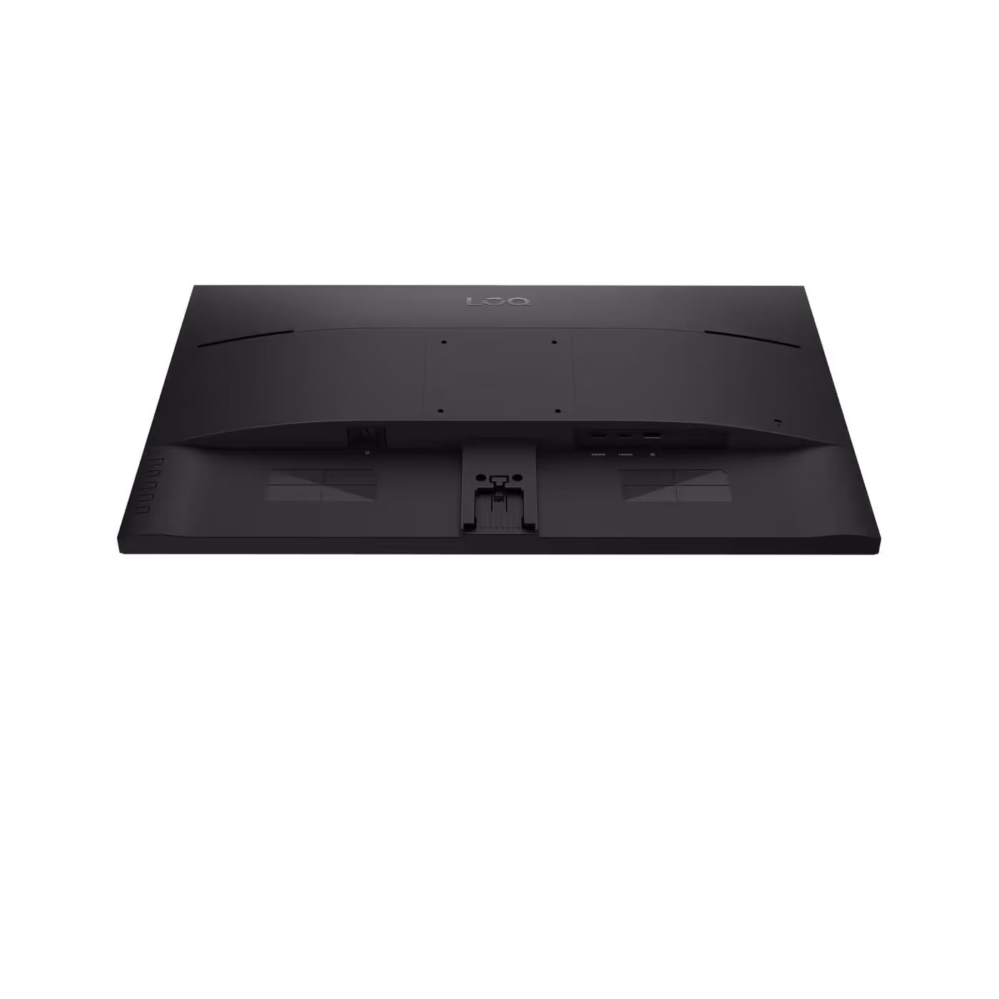 Lenovo LOQ 27-10 laid flat, rear view