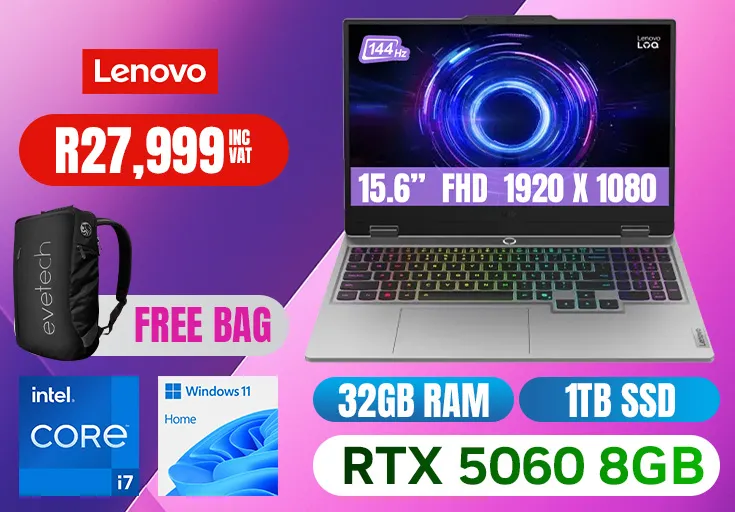 Lenovo LOQ Core i7 RTX 5060 Gaming Laptop