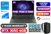 Lenovo LOQ Core i5 RTX 3050 Gaming Laptop with 32GB RAM & 16TB SSD - image 1