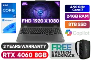 Lenovo LOQ Core i7 RTX 4060 Gaming Laptop with 24GB RAM & 8TB SSD - image 1