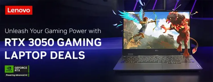 Lenovo RTX 3050 Gaming Laptops - Powerful Gaming Performance