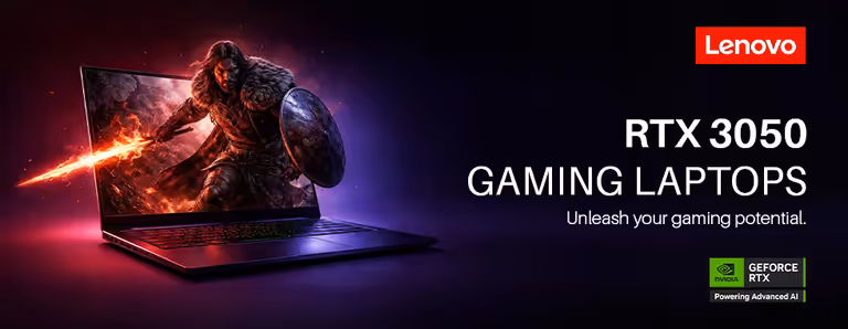 Lenovo RTX 3050 Gaming Laptops - Powerful Gaming Performance