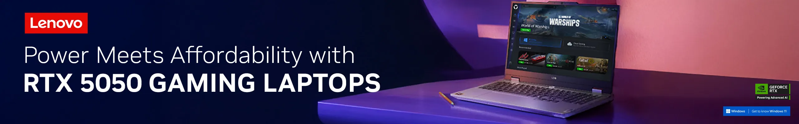 Top 5 Reasons to Buy Lenovo RTX 5050 Gaming Laptops