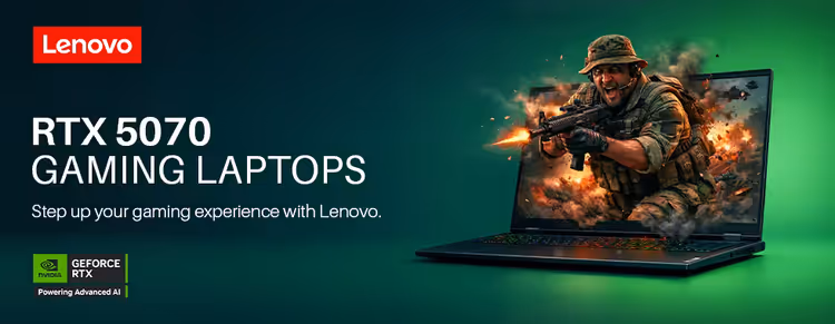 Lenovo RTX 5070 Gaming Laptops