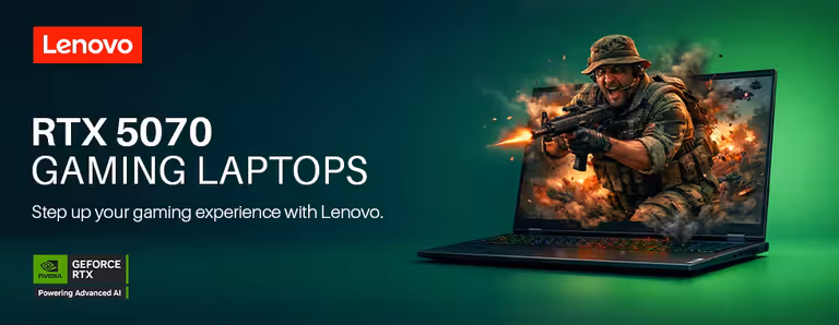 Lenovo RTX 5070 Gaming Laptops