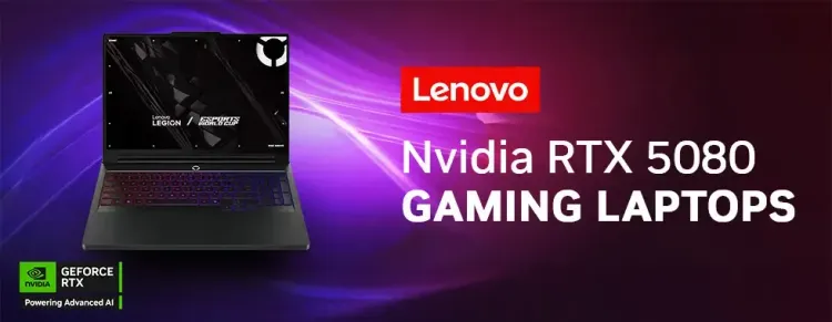 Lenovo RTX 5080 Gaming Laptops