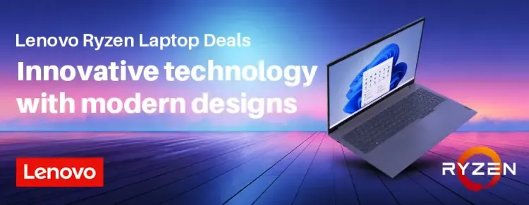 Lenovo Ryzen Laptop Deals - High Performance Laptops