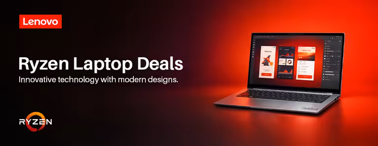 Lenovo Ryzen Laptop Deals - High Performance Laptops