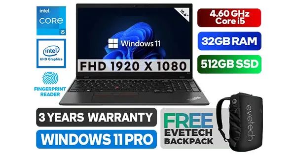 Lenovo ThinkPad L15 Gen 4 Core i5 Laptop - 32GB RAM for Ultimate