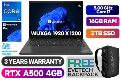 Buy Lenovo ThinkPad P14s Gen 4 Core i7 Laptop - 2TB SSD | High