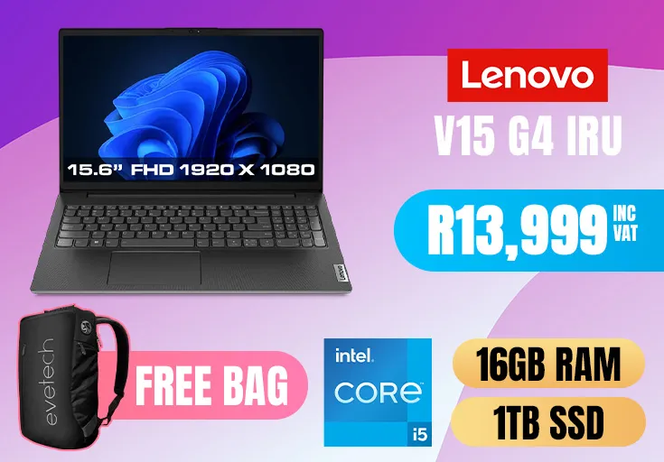 Lenovo V15 G4 IRU Core i5 laptop 83A1008YSA with 16GB RAM & 1TB SSD