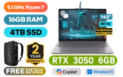 Lenovo Yoga Pro 7 16GB/4TB Ryzen 7 - image 1