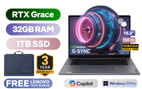 Lenovo Yoga Pro 9 15N1X11 RTX Spark N1X Laptop - image 1 Lenovo Yoga Pro 9 15N1X11 RTX Spark N1X Laptop - image 1