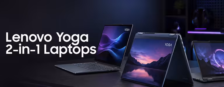 Lenovo Yoga 2-in-1 convertible laptops South Africa ā touchscreen, lightweight, high performance š»