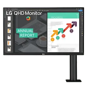 LG 27QN880 QHD Ergo IPS Monitor - Ultimate Visual Experience - image 4