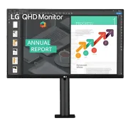 LG 27QN880 QHD Ergo IPS Monitor - Ultimate Visual Experience - image 3