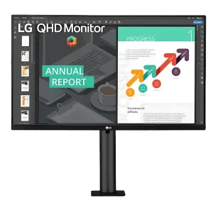 LG 27QN880 QHD Ergo IPS Monitor - Ultimate Visual Experience - image 3