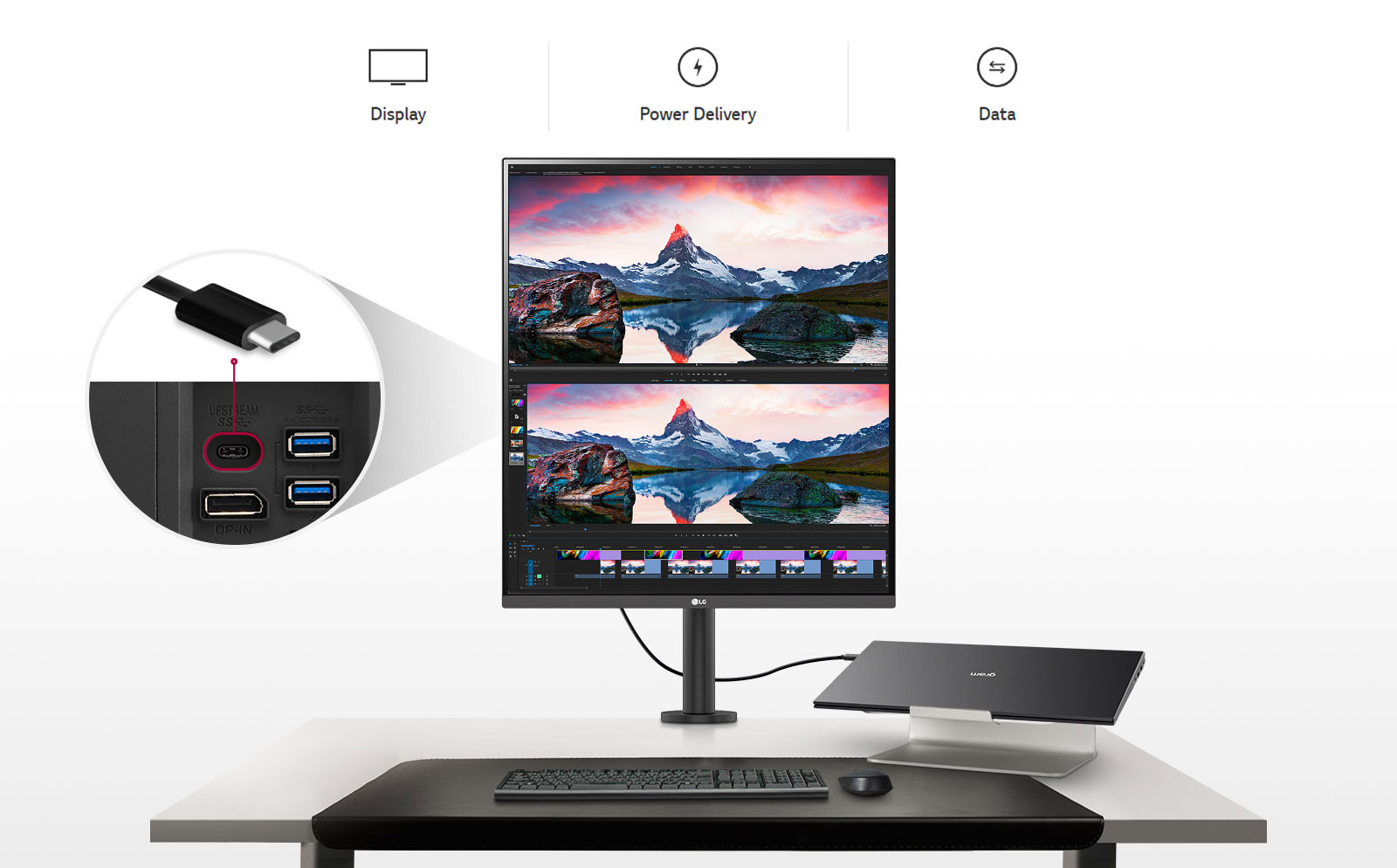 LG 28MQ780 B 28 Inch SDQHD Monitor - Stunning Visuals & Versatile