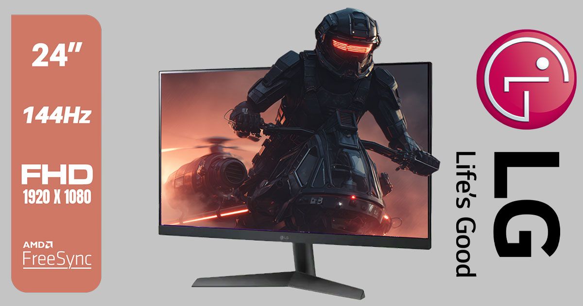 144hzモニター LG UltraGear 24インチ 23.8” UltraGear™ Full HD IPS 1ms (GtG) Gaming Monitor