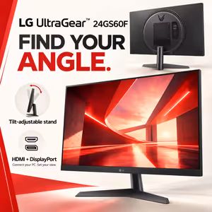 LG UltraGear 24GS60F 24" FHD 180Hz IPS Gaming Monitor - image 5
