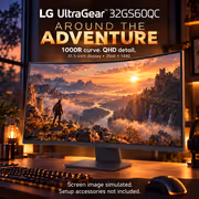 LG UltraGear 32GS60QC 32" QHD 180Hz Curved Gaming Monitor - image 2