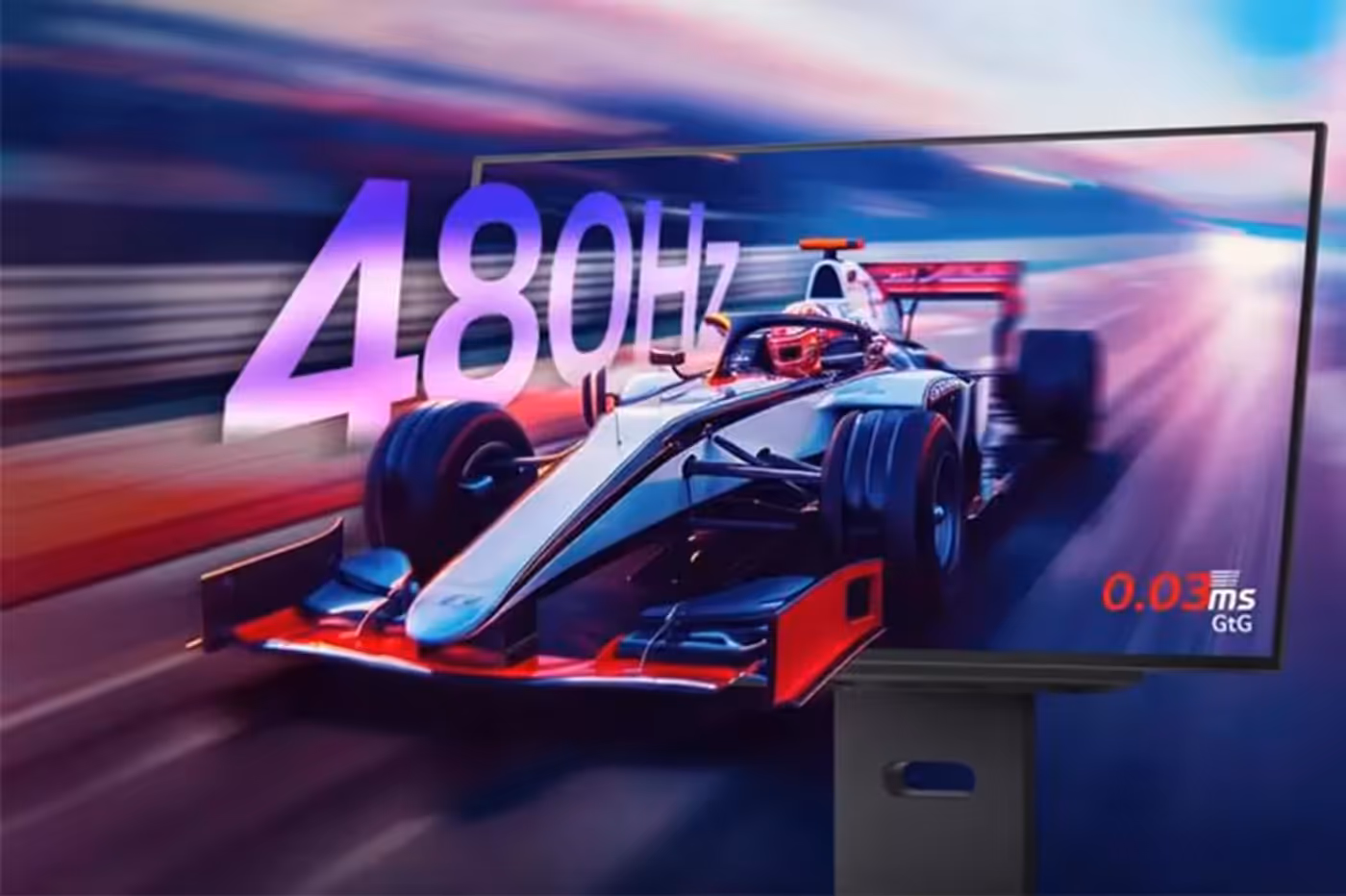 27-inch OLED gaming monitor with 480Hz refresh rate