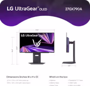 LG UltraGear 27GX790A 27" QHD OLED 480Hz Gaming Monitor - image 9