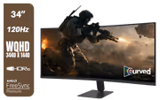 LG UltraWide 34-inch WQHD 120Hz Curved Monitor - image 1
