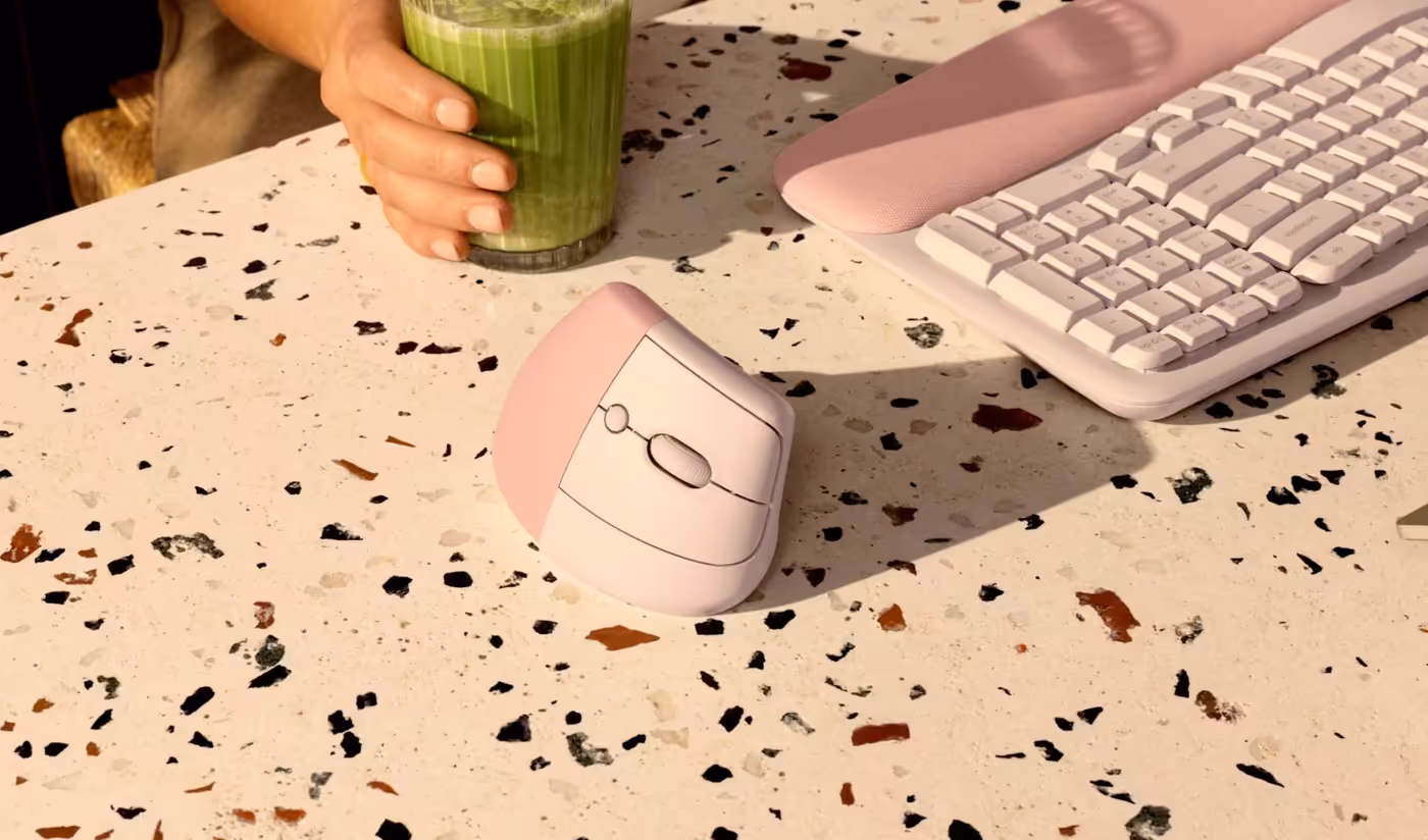 Lift vertical mouse showcasing a new angle on comfort