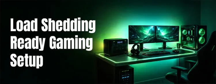 Load-shedding-ready gaming setup South Africa ⚡🎮