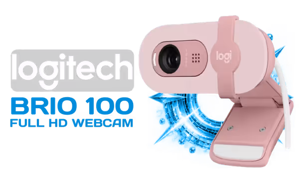 Logitech Brio 100 Full HD Webcam with Mic - image 1 Logitech Brio 100 Full HD Webcam with Mic - image 1