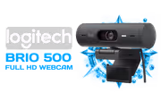Logitech Brio 500 Full HD Webcam — Auto Light, Dual Mics - image 1