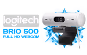 Logitech Brio 500 Full HD Webcam — Auto Light & Privacy - image 1