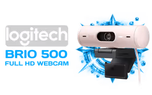 logitech-brio-500-full-hd-webcam-rose logitech-brio-500-full-hd-webcam-rose - Image 1