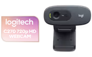 Logitech C270 720p HD Webcam — Clear Video Calls - image 1